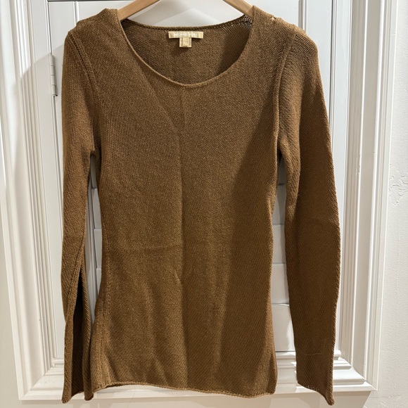 Michael Kors Sweaters - 3/$10 🛒🛍️ Michael Kors Brown Long Sleeve Sweater Top - Size XS